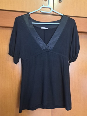 Raxos women's blouse used, black, one size large