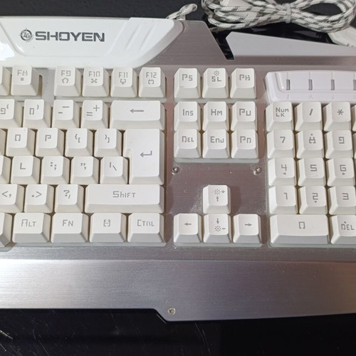 ZeroGround Shoyen KB-2200G wired gaming keyboard used