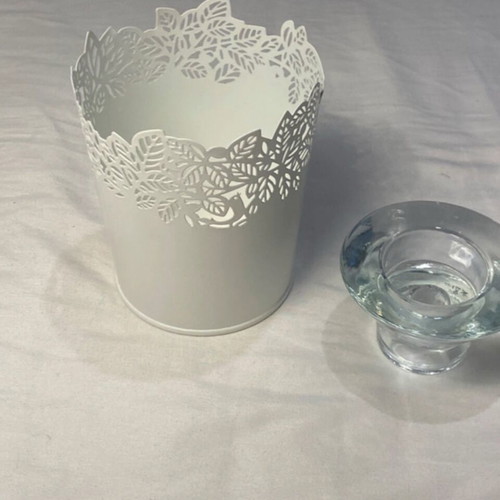 IKEA tea light candle holders like new, set of 2
