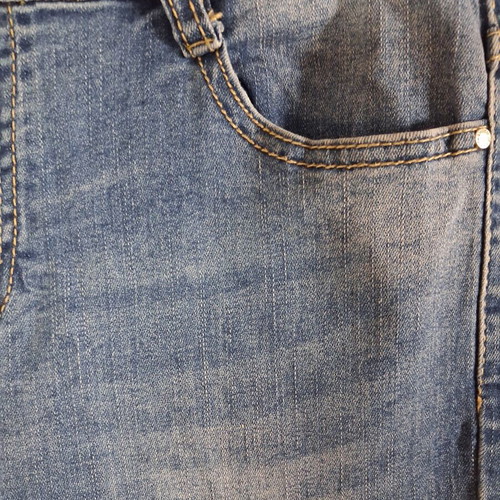 Fiorina Jeans Flared Pants Size L Used Blue