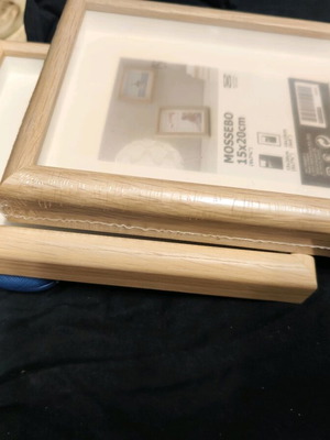 Κορνίζες Mossebo 15x20 παχιό περίβλημα, σετ 2 καινούργιες