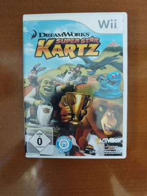 Dreamworks Superstar Kartz Wii game like new, German edition