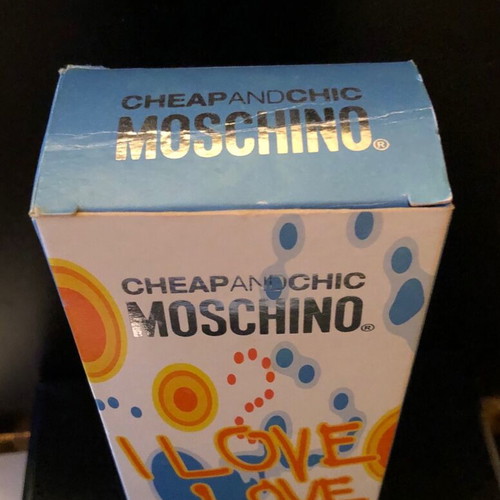 Moschino Cheap & Chic packaging box used