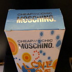 Moschino Cheap & Chic packaging box used