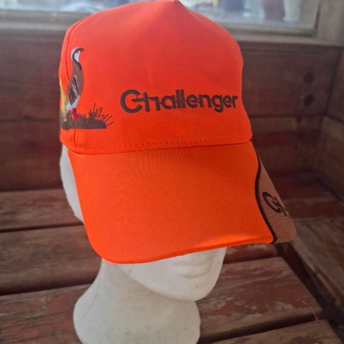Challenger Outdoor orange cap with partridge embroidery