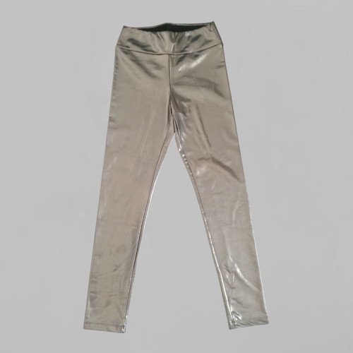 Calzedonia gold leggings new, size small, metallic leather look