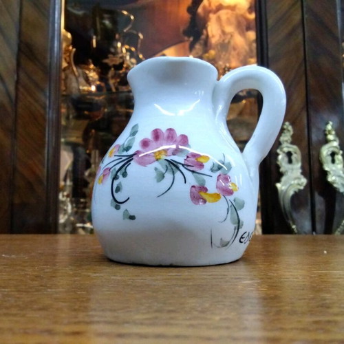 Decorative vase Edessa like new, white
