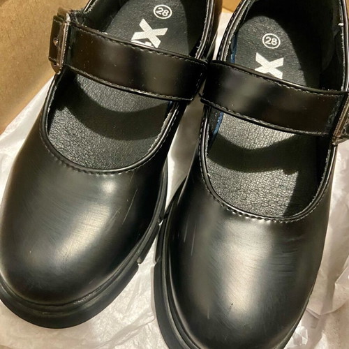 Xti ballerina shoes size 28 new, black for girls