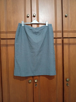 Women's skirt by Demetriadi LTD pencil fit gray size 2XL-3XL like new