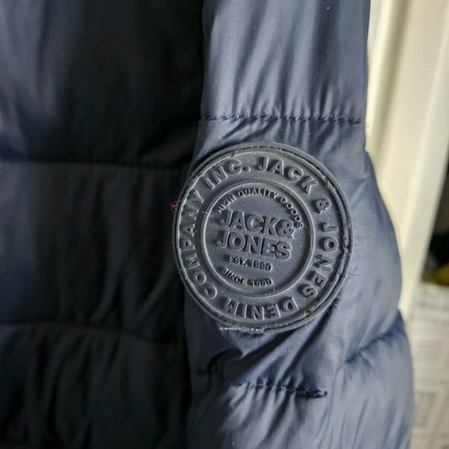 Jack & Jones spring jacket blue navi medium like new