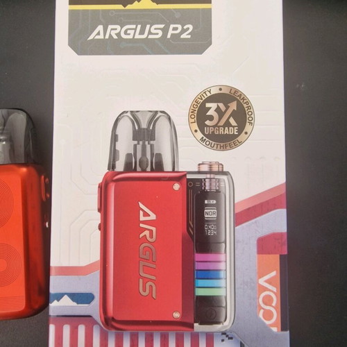 Voopoo Argus P2 pod new, 1100mAh battery, ruby red