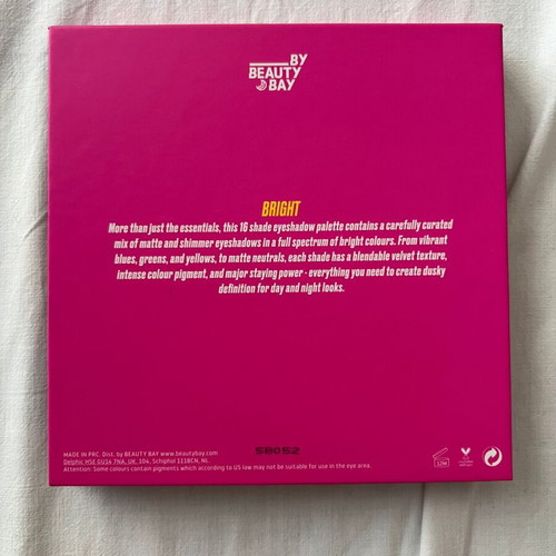 Beauty Bay Bright 16 Colour Palette New