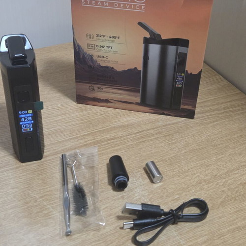 ANIX Steam Mars vaporizer new for dry herbs, tobacco, and concentrates
