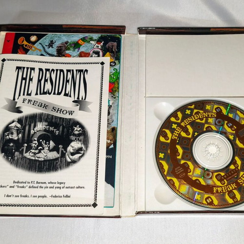 PC The Residents Freak Show Big Box πολύ καλή κατάσταση