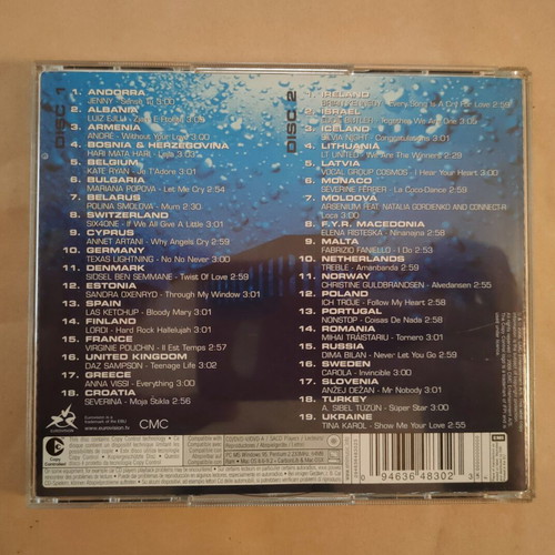 Eurovision 2006 double CD used