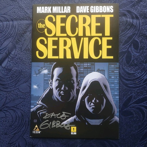 The Secret Service #1 used with signature, Marvel Comics