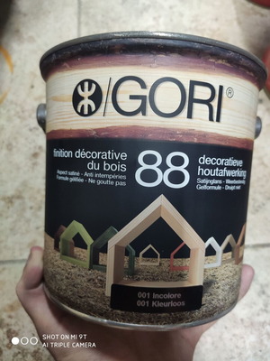 Gori 88 Βερνίκι Εμποτισμού Ξύλου Αχρωμο 2,5 λίτρα νέο