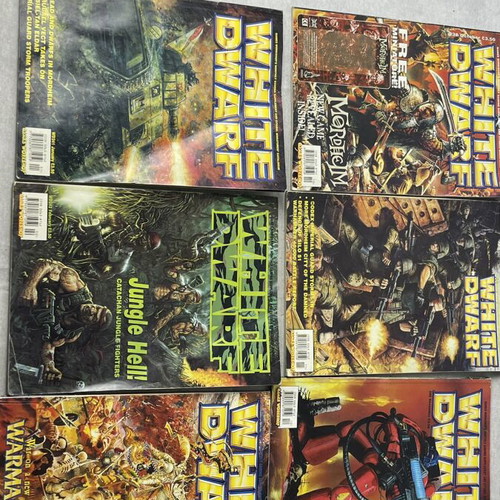 White Dwarf Collection 238–243 used, Games Workshop 1999–2000