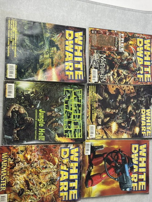 White Dwarf Collection 238–243 used, Games Workshop 1999–2000