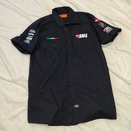 Dickies Ducati Dallas Large shirt used, black