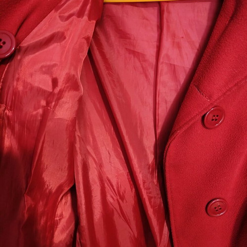 Red coat like new