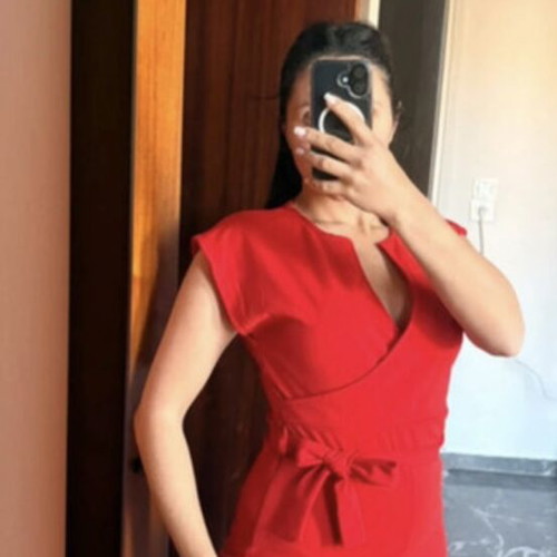 Midi dress new, red, size S