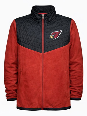 NFL Team Apparel Arizona Cardinals youth jacket like new, red black