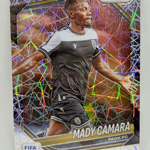 Panini FIFA Prizm 2025/26 Mady Camara Lazer Prizm Parallel card brand new