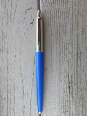 Parker Jotter ballpoint pen, blue