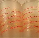  12 αχρησιμοποιητα Χριστουγεννιάτικα ποτήρια