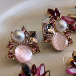 Statement earrings bundle new from gold-plated brass