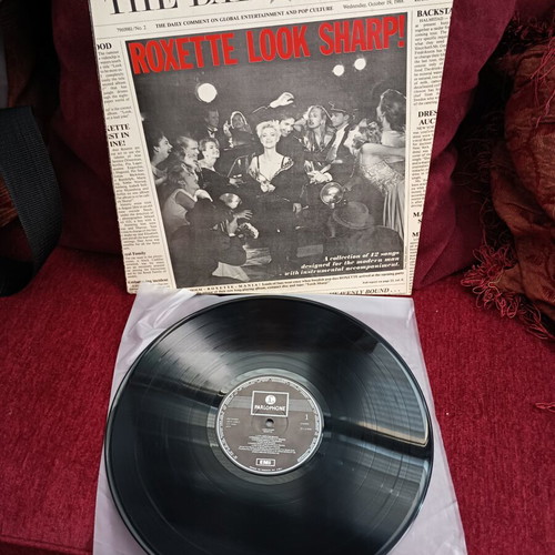 Roxette Look Sharp! vinyl record, Greek pressing, pop