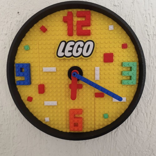 Handmade 3D Wall Clock colorful design, new
