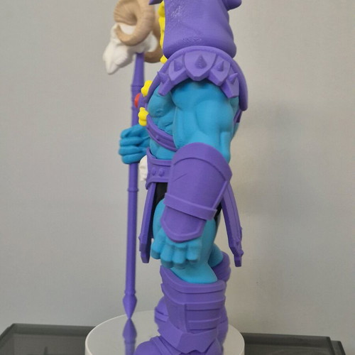 Skeletor collectible figure 3D printed like new