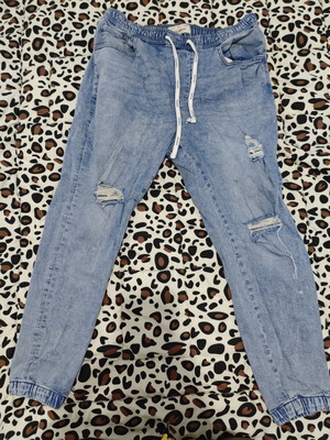 Pull & Bear Blue Pants Size XL Like New