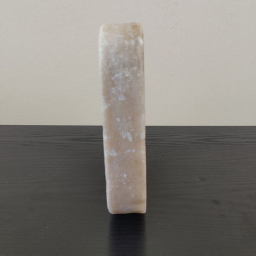 Marble ashtray used, whole piece 2 kg