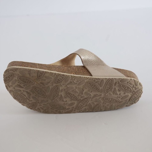 Plakton anatomical sandals size 39, beige and brown