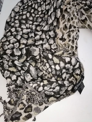 Scarf made of artificial silk vintage, new