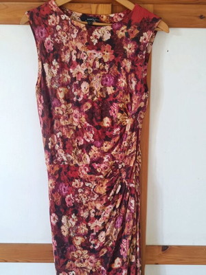Mango dress used, multicolored, size M (slim fit)