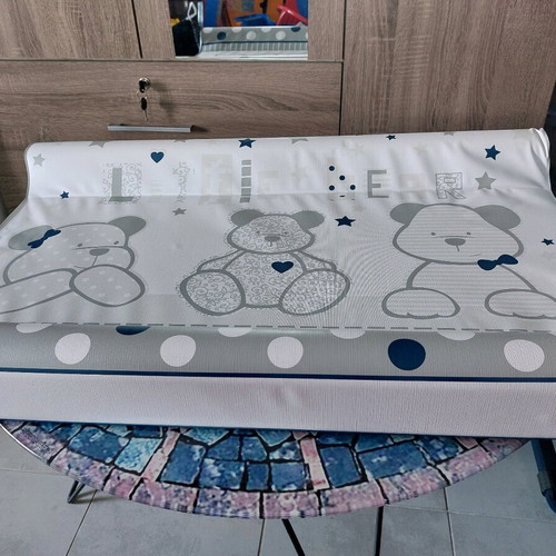 Baby changing mat used