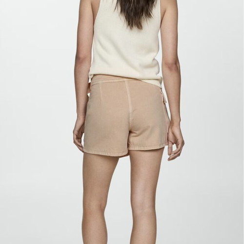 Mango denim skort new, beige, size XS