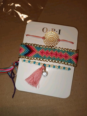 O.P.I colorful bracelet set new with tag