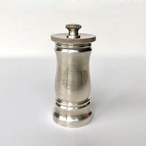 Silver-plated vintage 1960/70s grinder used decorative item