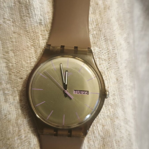 Swatch New Gent Brown Rebel watch SUOC700