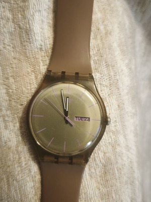 Swatch New Gent Brown Rebel watch SUOC700
