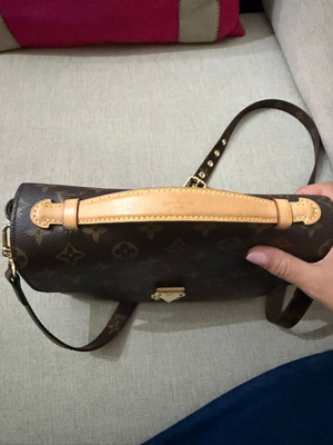 Louis Vuitton Metis χιαστί τσάντα μεταχειρισμένη, καφέ