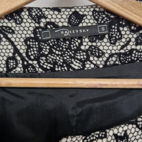 Raxevsky coat Small 60% wool new