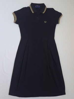 Fred Perry women's polo dress size 36 / S black used