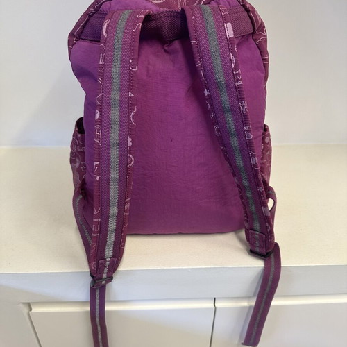 Kipling school bag like new with pencil case, purple color