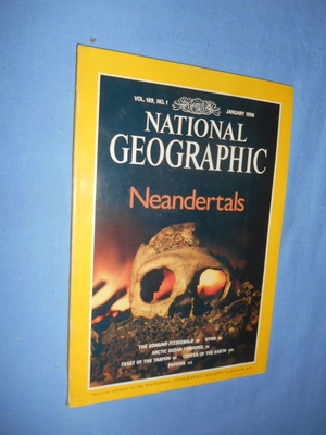 National Geographic Ιανουάριος 1996 μεταχειρισμένο, Neandertals